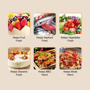 Sac de livraison alimentaire isotherme, léger, imperméable, écologique, non tissé, pour les repas chauds ou froids, <span class=keywords><strong>à</strong></span> <span class=keywords><strong>emporter</strong></span>, restaurant, café, livraison - Product Image 3