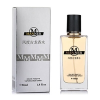 Vente en gros Ensemble de flacons de parfum de Cologne pour homme 55ml Ensemble de flacons de parfum de Cologne légers pour hommes de longue durée
