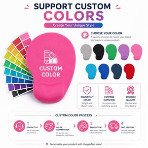 <b>Custom</b> Design <b>Mouse</b> <b>Pad</b> With Promotion Logo Sublimation Blank Desk Rubber Wholesale PVC Printing Logo Wrist Rest Eva Mousepad - Product Image 5