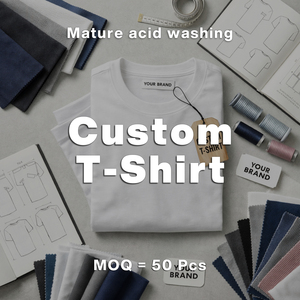 T-shirt personnalisé pour femme SHENGFU, OEM ODM, haut pour femme, tee-shirt, crop top oversize, impression graphique, broderie, DTG, usine - Product Image 1