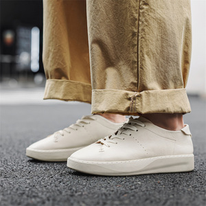 Nouvelles chaussures décontractées pour hommes, style coréen simple, printemps-été, semelle souple, chaussures basses, mode polyvalente, chaussures blanches - Product Image 5
