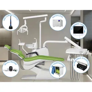 Prezzo all'ingrosso di fabbrica promozionale Apple design attrezzature ospedaliere nuova clinica apertura pacchetto sedia dentale