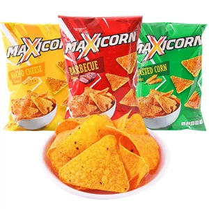 Aperitivos exóticos asiáticos <span class=keywords><strong>al</strong></span> <span class=keywords><strong>por</strong></span> <span class=keywords><strong>mayor</strong></span> <span class=keywords><strong>Doritos</strong></span> indonesios sabor a barbacoa patatas fritas de maíz precio bajo 160g - Product Image 1