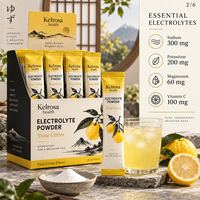 Fabricant de sachets de poudre d'électrolytes en marque privée GMP Halal, sachets de poudre d'électrolytes sans sucre personnalisés pour l'hydratation