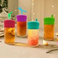 Protège-verre en silicone personnalisé sans BPA, couvercle de protection en silicone pour verre à boire, couvercle de verre à boire anti-éclaboussures pour bar et fête