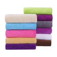 Ensemble de serviettes de bain personnalisées Serviettes de bain pour bébé Serviettes extra larges 70*140 Ensemble cadeau Serviettes de plage en microfibre pour adultes