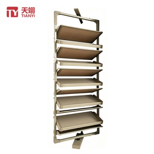 TIANYI Modern ABS Revolving Shoe <b>Rack</b> with 360-Degree Spin <b>Storage</b> Tower for Bedroom Wardrobe Organization - Product Image 2