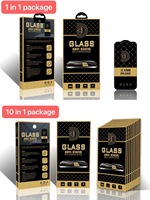 Protection d'écran en verre trempé 9H anti-statique ESD 0,4 mm à couverture intégrale Hot Golden Diamond pour iPhone 16 15 Pro 17 Pro Max 15 Plus