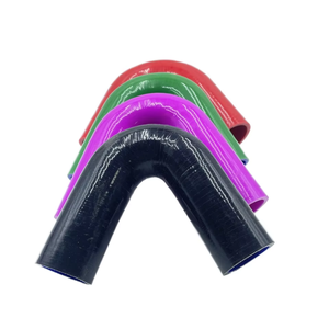 ท่อซิลิโคนเทอร์โบชาร์จอุณหภูมิสูงปรับแต่งข้อศอกซิลิโคน45องศา - Product Image 1