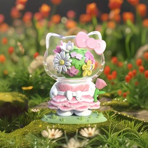 New Arrival Unisex ABS & EVA Mini Gạch Xin Chào KT Và Hoa Loạt Mù Hộp Cho Nồi Trồng - Product Image 4