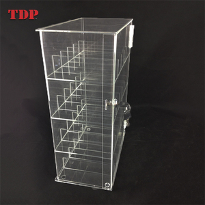 Giá để kính áp tròng trong suốt 6 tầng có khóa, chất liệu <span class=keywords><strong>acrylic</strong></span>, dành cho cửa hàng bán lẻ tại Việt Nam - Product Image 4