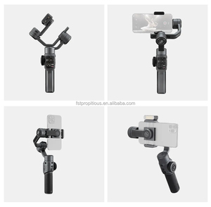 <span class=keywords><strong>Zhiyun</strong></span> <span class=keywords><strong>Smooth</strong></span>-Estabilizador de cardán para teléfono inteligente, cardán de mano de 3 ejes mejorado con trípode de agarre de luz de relleno integrado (gris) - Product Image 5