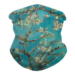 Pañuelo para el cuello, calentador de cuello, pañuelo de poliéster con estampado africano elegante para mujer y niña, estilo coreano, primavera - Product Image 1