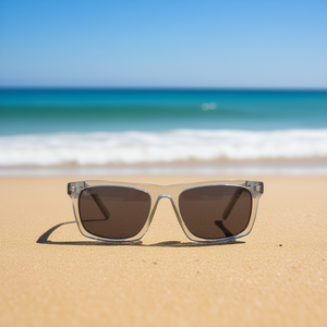 แว่นกันแดด 9FIVE วัตสัน คริสตัลแบล็คทรงสี่เหลี่ยมเต็มกรอบ ป้องกันแสงแดดสำหรับผู้ใหญ่ ของแท้ 100% - Product Image 2