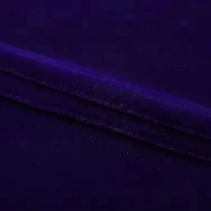 Home Deco Upholstery Polyester Woven Brushed Korea Velour Sofa Cover Fabric Plain Dyed Solid <strong>Purple</strong> Micro <strong>Velvet</strong> Model 5000 - Product Image 4
