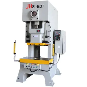 Automatic CNC system pneumatic steel punching machine jh21-80 ton