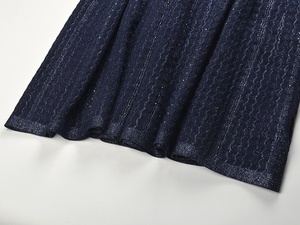 OUDINA Nuovo Elegante <span class=keywords><strong>Abito</strong></span> <span class=keywords><strong>Lungo</strong></span> a Righe con Collo Tondo e Maniche Corte per Donne - Product Image 6