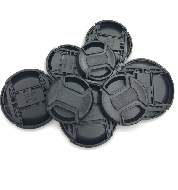 Camera accessories Camera Lens Cap Protection Cover 49mm/52mm/55mm/58mm/62mm/67mm/72mm/77mm/ With Anti-lost Rope