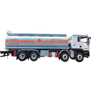 8X4 Chemische Vloeibare Tankaanhangwagen Hubei Olieveld Vrachtwagen Brandstoftanker Handleiding 900 Liter Vrachtwagentank Diesel