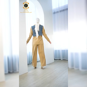 Abito musulmano donna Zaynab Abaya abito di lusso Dubai di ultima generazione Ramadan Femmes Abaya Femmes Rob moda Abaya - Product Image 6