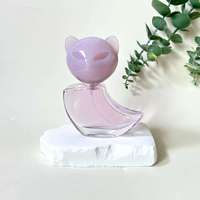 Flacon de parfum en verre haut de gamme personnalisé, flacon de parfum vide avec bouchon doré ou argenté, emballage personnalisé pour une ligne de parfums de luxe