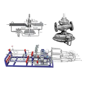 Régulateur Fisher 1098-EGR Régulateur de pression de carburant pneumatique OEM Personnalisable Certifié ATEX - Product Image 1