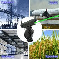 Répulsif laser intelligent PTZ 360° haute précision mis à jour pour la lutte contre les nuisibles des terres agricoles