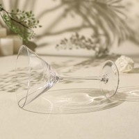 Hotselling hoogwaardige transparante kristallen wijnglazen Amerikaanse stijl 227ml inhoud machinaal geperst tumbler glas voor thuisbar