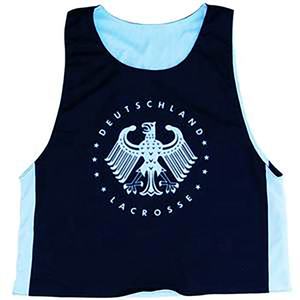 Maillots de crosse réversibles personnalisés Sublimation 100% Pinnies de crosse en polyester - Product Image 6