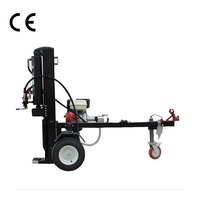 25ton, 30ton,45ton Gas Woodsplitter Listrik Api Kayu 50 Ton Diesel Pemotong Otomatis Mesin Excavator Bit Log Kayu Splitter