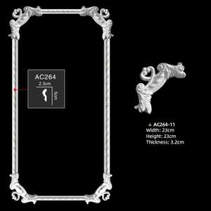 Everwall Ornement sculpté en polyuréthane au design moderne Décoration intérieure en PU Décoration pour plafond mural - Product Image 2