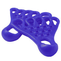 Séparateur d'orteils extensible pour soins des pieds, redresseur d'hallux valgus, bleu/rose, taille unique, TPR pour la relaxation musculaire