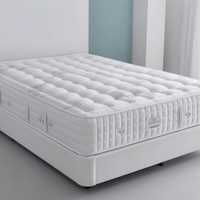 Matelas d'hôtel de luxe 5 étoiles matelas à ressorts ensachés matelas orthopédiques en mousse à mémoire de gel doux et confortables fournissent un échantillon