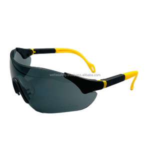 Lunettes de sécurité légères anti-buée sans monture en PC certifiées WELTA CE EN16321, verres anti-rayures, modèle WS46 pour usage personnel - Product Image 4