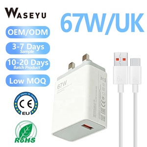 Chargeur 67W Turbo Fast Charge Adaptateur EU/US Câble USB Type C pour Redmi Note Pro <span class=keywords><strong>Mi</strong></span> 13 <span class=keywords><strong>Lite</strong></span> K60 K60E K50 CIVI 3 2 - Product Image 1