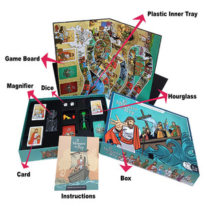 Nhà Máy Gia Đình Cuộc Sống Sang Trọng Hội Đồng Quản Trị Trò Chơi Phụ Kiện Thời Gian Bảng Đuổi Theo Trò Chơi - Product Image 5