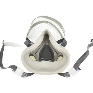 Respirator setengah wajah 6200 ringan dengan filter ganda-masker silikon Anti kabut untuk perlindungan kimia - Product Image 6