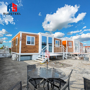 Ruiisteel Biệt Thự Sang Trọng Viên Nang Khách Sạn Khu Nghỉ Mát Vườn Ngoài Trời Chế Tạo Cabin Modular Mở Rộng Nhà Prefab - Product Image 5