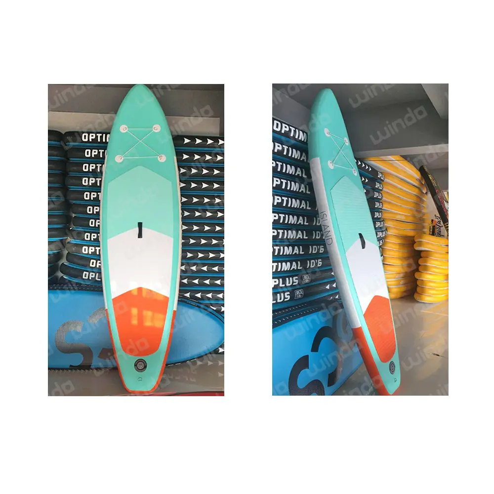 305Cm aufblasbares Stand Up Paddle Surf board Drop Stitch 1 Person Sup Board Set