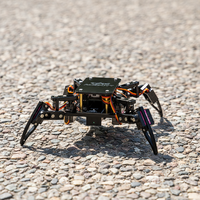 Kit Robot Araignée Personnalisé ACEBOTT OEM pour Enfants, Apprentissage du Codage ACE DIY, Mini Robot Éducatif ESP8266 WIFI APP pour Arduino