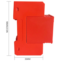 Dispositif de protection contre les surtensions solaires photovoltaïques DC certifié CE 40kA Type T2 avec tension nominale de 1000V pour la protection contre la foudre dans les systèmes solaires