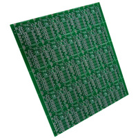 Circuit imprimé vierge pour la soudure électronique, base en cuivre rigide, huile verte, texte blanc, idéal pour les modules de communication