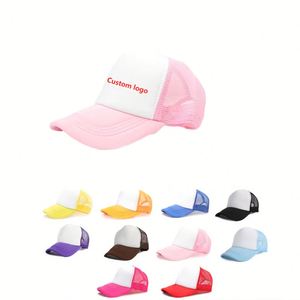 <b>Foam</b> Hat Mesh With Logo Free Shipping 5 Panel Cap Custom Blank Trucker Hats - Product Image 1