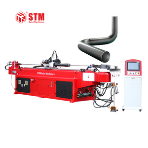 Dobladora de tubos eléctrica de STB-75CNC-2A, máquina dobladora de tubos de aluminio CNC para riel de cortina - Product Image 1