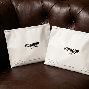 CPE Frosted Zipper Bags | Recyclable Self Seal Packaging for Clothing Underwear Apparel - Product Image 5