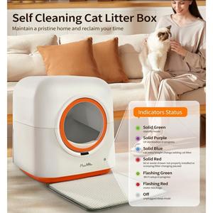 Arenero Inteligente para Gatos Made4Pets de 60L, Autolimpiable con Control por Aplicación, para Gatos de Interior - Product Image 5