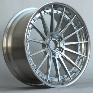 Jantes forgées YIMI 18 <span class=keywords><strong>X</strong></span> 8.5 <span class=keywords><strong>5x</strong></span> 114.3, personnalisables, deux pièces, forgées CNC, 24 pouces, adaptées aux voitures haut de gamme, moyeu de roue modifié - Product Image 5