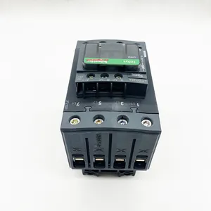 Nuevo contactor original Sch-neider TeSys Deca series 4-P 80A circuito de control Voltaje de bobina 24V DC LC1DT80ABD