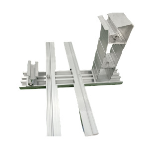 Systèmes de montage de toit lesté solaire YZ Supports de montage Pv solaires au sol Système de montage solaire ouest-est en aluminium - Product Image 3