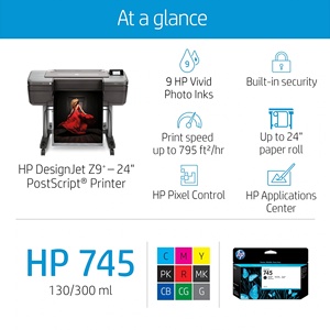 Impresora de Inyección de Tinta a Color de 24 Pulgadas, Diseño de Impresora Digital de Alta Precisión, Modelo Z9, Superventas - Product Image 2